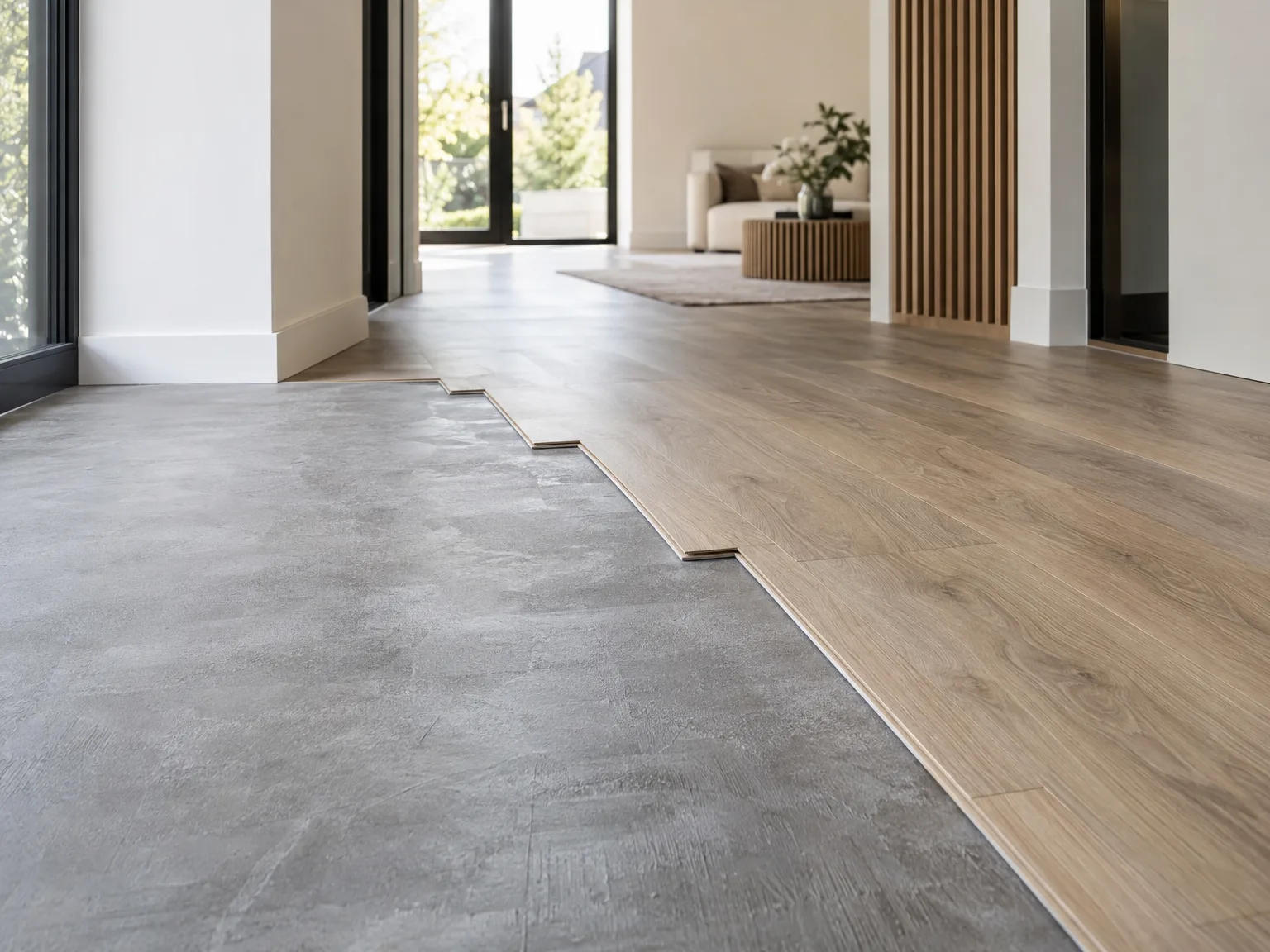 Voorbereiding: het geheim van perfecte pvc vloeren
